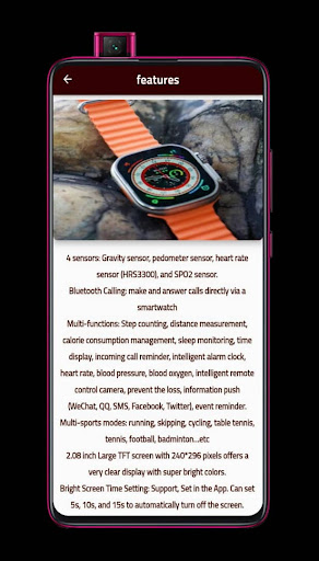 x8 ultra smart watch guide Screen 3