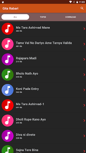 Best Gita Rabari Ringtone Screen 2