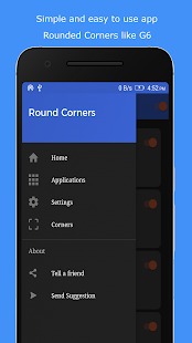 צילום מסך של Round Corners