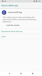 Auto Turn Off  - lock your device automatically
