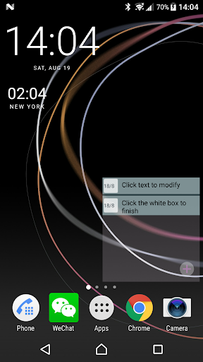 Android application todo X: manage your life with screenshort