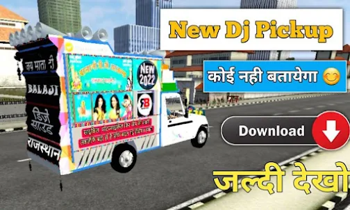 Mod DJ Pickup Simulator Bussid