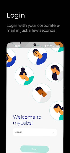 Android application MyLabs screenshort