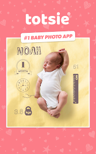 Totsie – Baby Photo Editor Screenshot