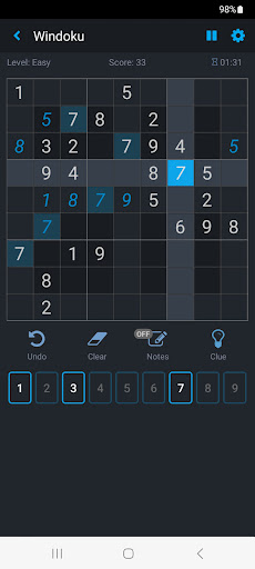 Sudoku 4 All 3 types of Sudoku Screen 3