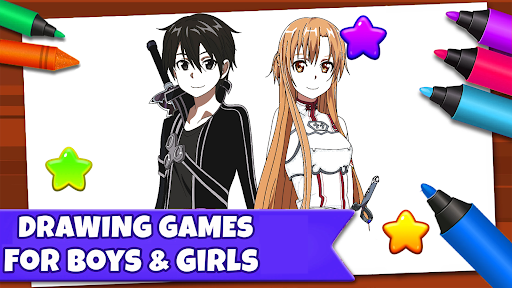 SWORD ART coloring  book