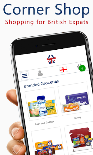 Android application British Corner Shop - Worldwid screenshort