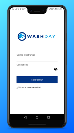 Android application Washday Driver screenshort