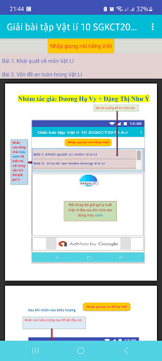 Android application GBT Vật lí 10 SGKCT2018 V3.0 screenshort