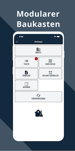 Android application BwClean screenshort