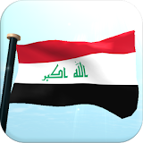 Iraq Flag 3D Free Wallpaper icon