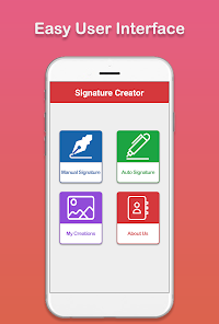 Signature Creator : Signature 4.6 APK + Mod (Remove ads / Free purchase / No Ads) for Android