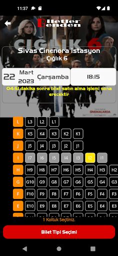Biletler Benden Screen 2