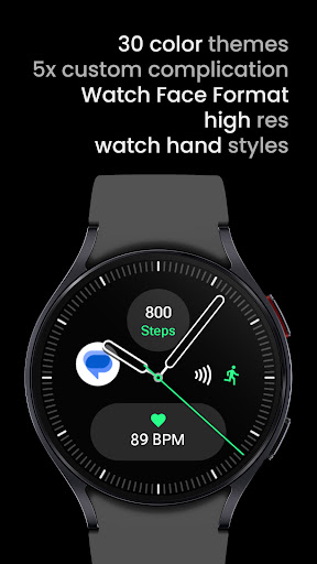 Simple Analog: Watch face Screen 2