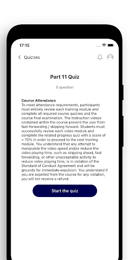 Alliance Training and Testing