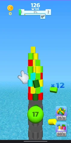 TOWER CRASH BALL 3D - Screenshot 2