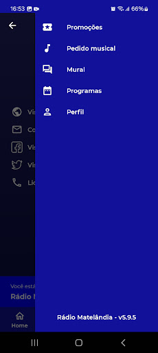Rádio Matelândia Screen 3