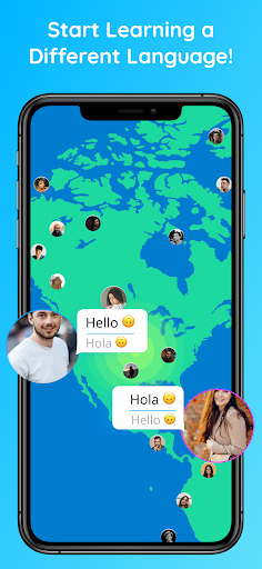Android application Revel Move Languages & Friends screenshort
