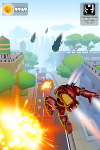 Subway Iron Hero Man Adventure 1.0 APK + Mod (Unlimited money) for Android