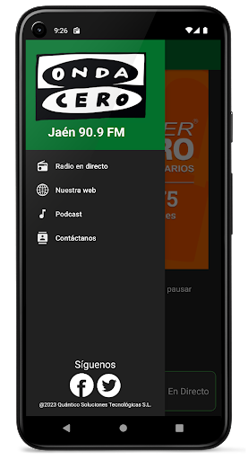 Onda Cero Jaén 90.9 FM Screen 3