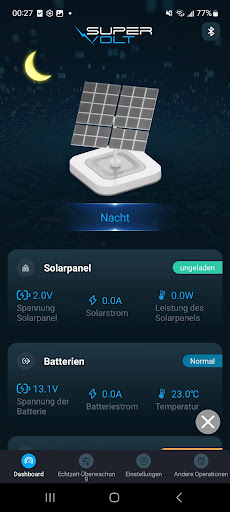 Android application Supervolt Solar screenshort