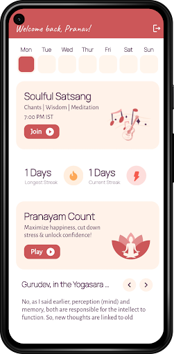 Connect- Yoga & Meditation Screen 3