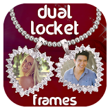Dual Love Locket Photo Frames icon