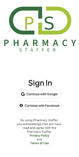 Android application Pharmacy Staffer screenshort