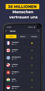 CyberGhost VPN WLAN-sicherheit Screenshot