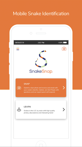 Android application SnakeSnap! screenshort