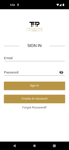 TruHome Pros Screen 2