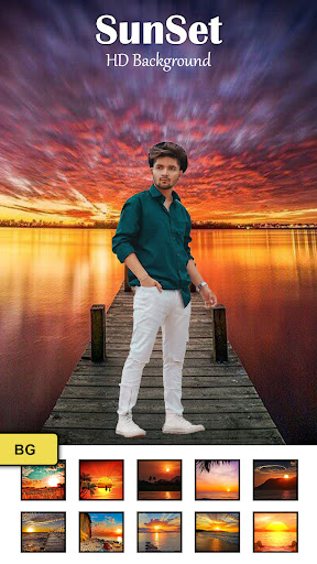 Sunset Photo Editor Screen 3