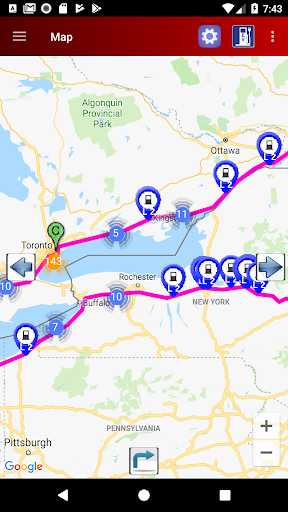 EV Station Finder USA&CAN Screen 3