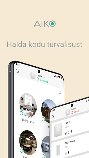 Android application AIKO koduvalve screenshort