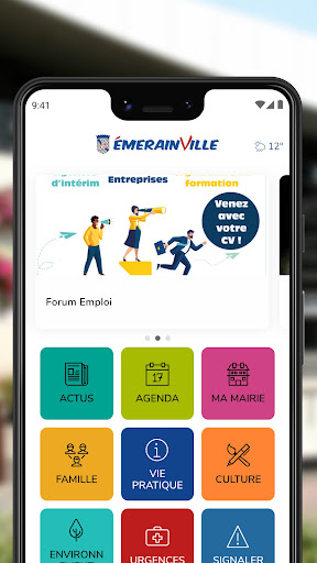 Android application Ville d'Émerainville screenshort