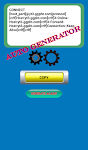 screenshot of Payload Generator