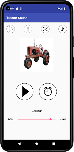 Android application Tractor Sound screenshort