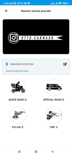 Android application OTTO Car screenshort