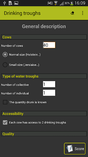 WaterNotes Screen 2