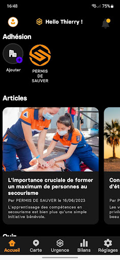 Anteprima dell'app