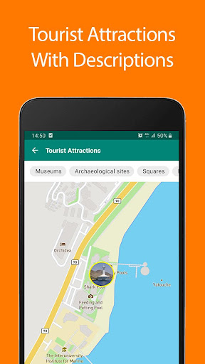 Android application Israel Offline Map and Travel screenshort