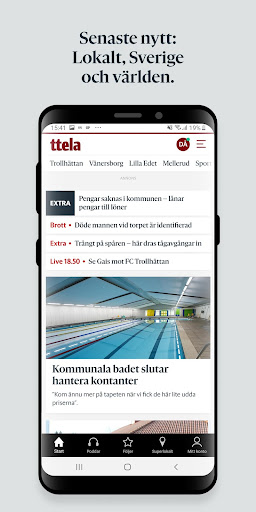 Android application TTELA screenshort