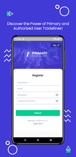 Primary Tradeline Screen 3