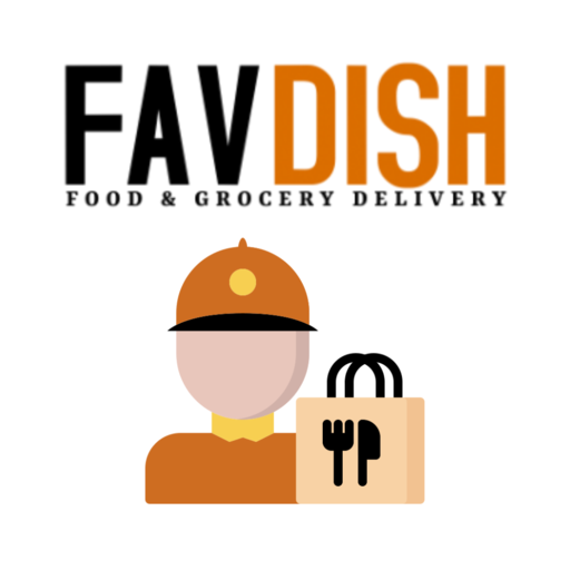Favdish Delivery Partner App logo