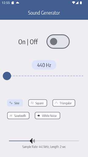 Sound Generator Screen 2