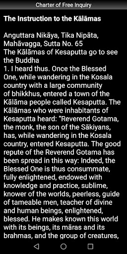Buddhism: Kālāma Sutta Screen 3