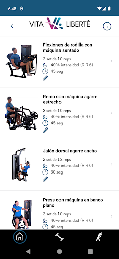 Vita Liberté Gym Screen 3