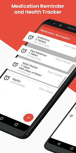 Android application Medication Reminder screenshort