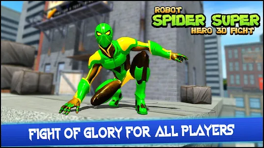 Robot Spider Fighter Games 3D