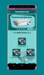 Vamvo projector review